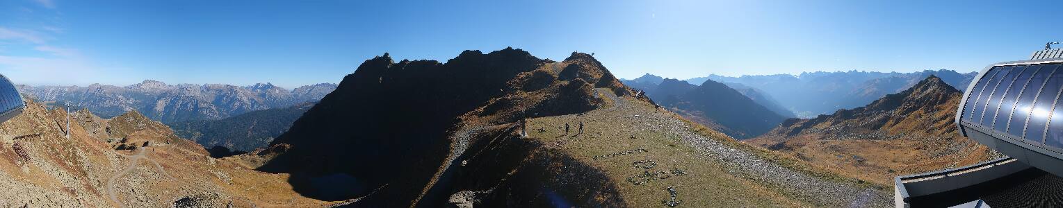 Silvretta Montafon | Panorama Bahn am Hochjoch