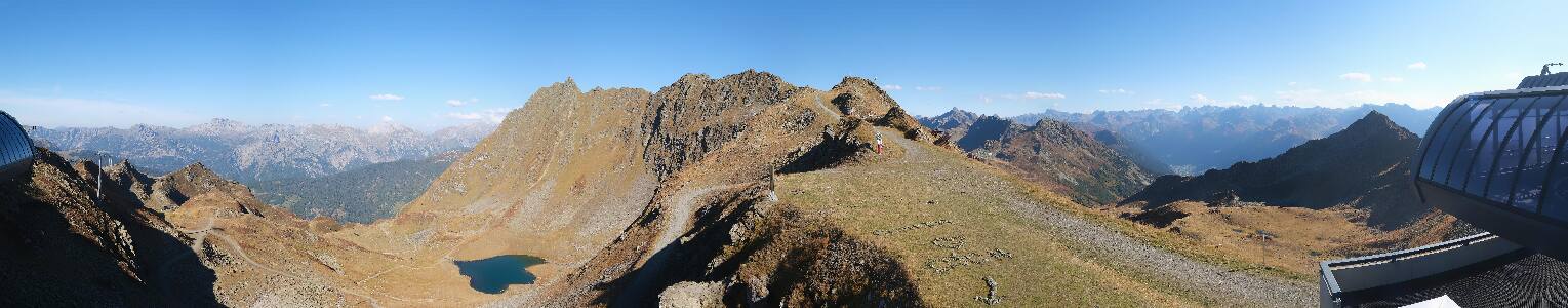 Silvretta Montafon | Panorama Bahn am Hochjoch