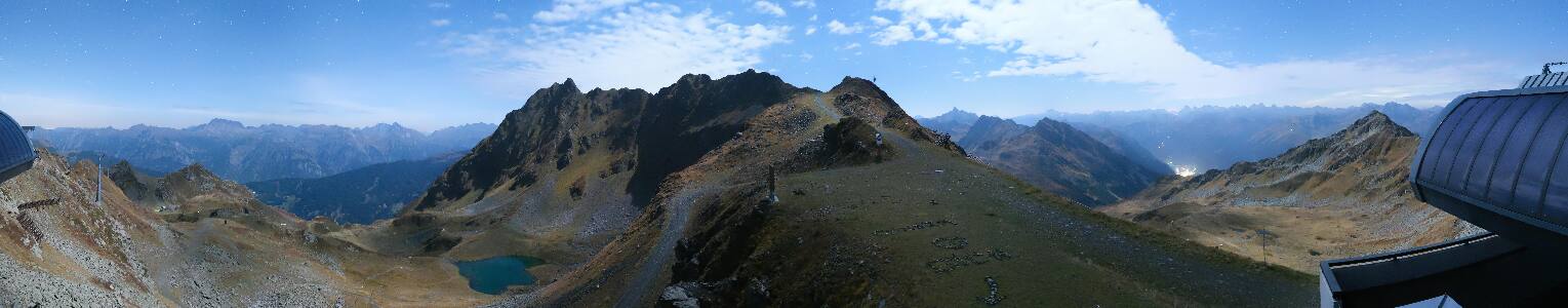 Silvretta Montafon | Panorama Bahn am Hochjoch