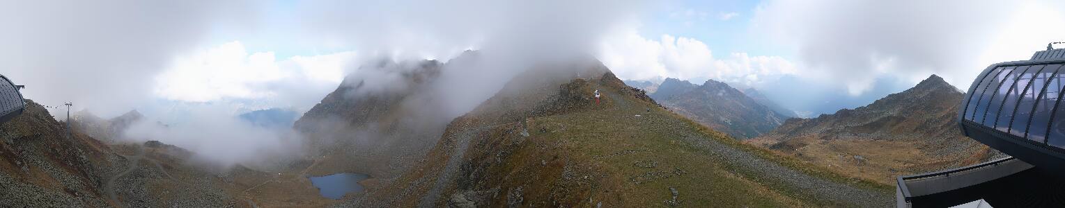 Silvretta Montafon Panorama Bahn am Hochjoch