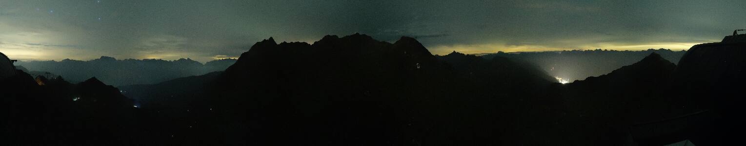 Silvretta Montafon Panorama Bahn am Hochjoch