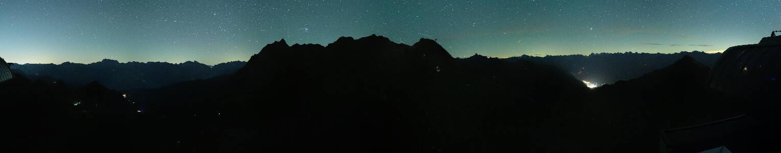 Silvretta Montafon Panorama Bahn am Hochjoch