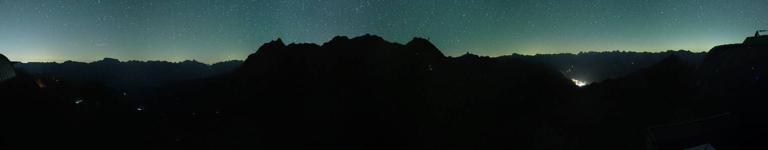 Silvretta Montafon Panorama Bahn am Hochjoch