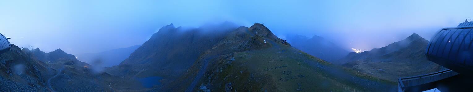 Silvretta Montafon Panorama Bahn am Hochjoch