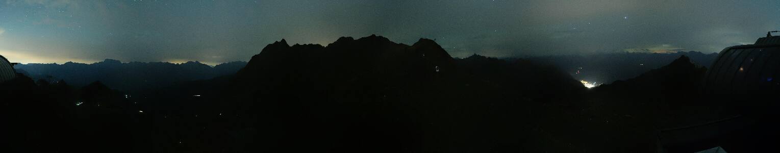 Silvretta Montafon Panorama Bahn am Hochjoch