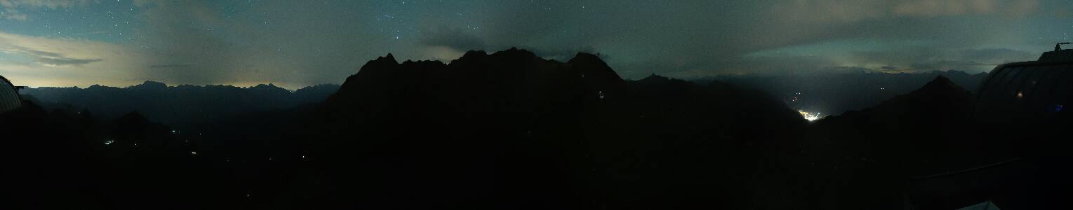 Silvretta Montafon Panorama Bahn am Hochjoch