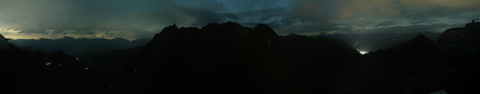 Silvretta Montafon Panorama Bahn am Hochjoch