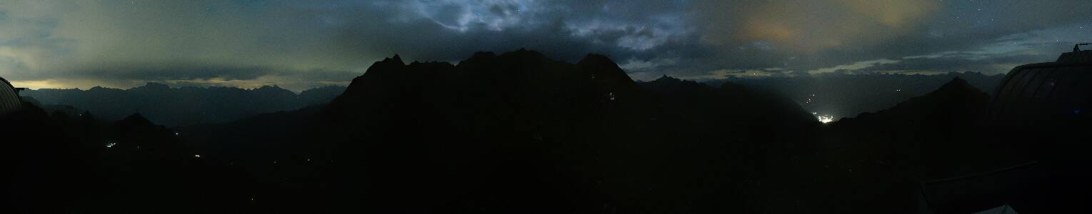 Silvretta Montafon Panorama Bahn am Hochjoch