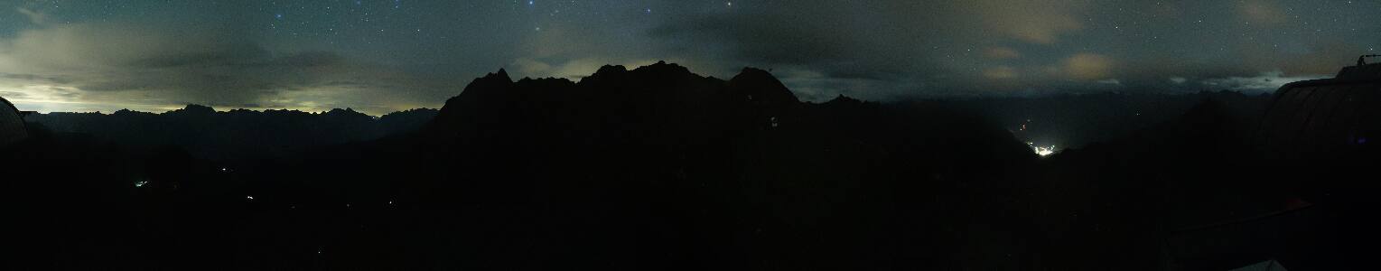 Silvretta Montafon Panorama Bahn am Hochjoch