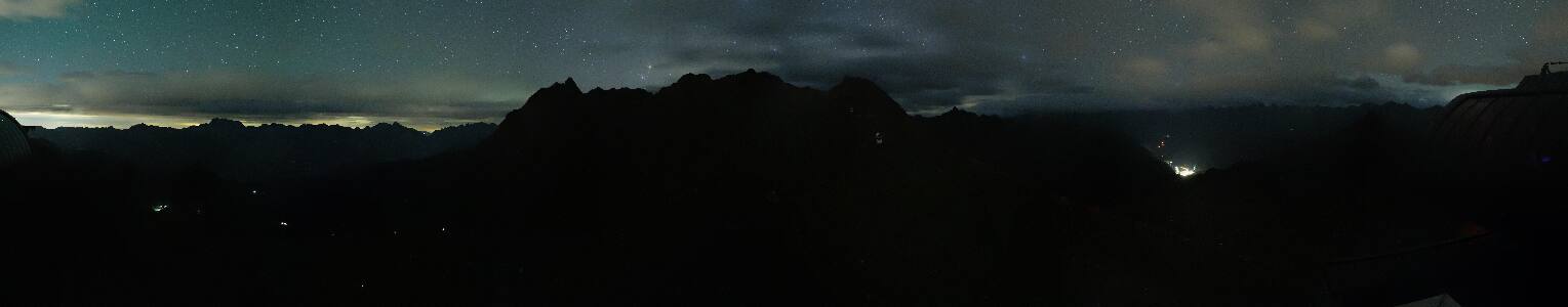 Silvretta Montafon Panorama Bahn am Hochjoch