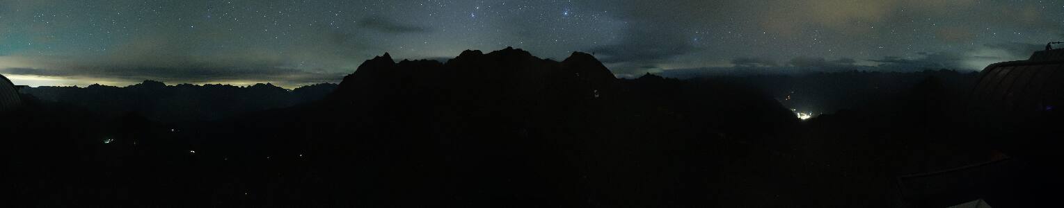 Silvretta Montafon Panorama Bahn am Hochjoch