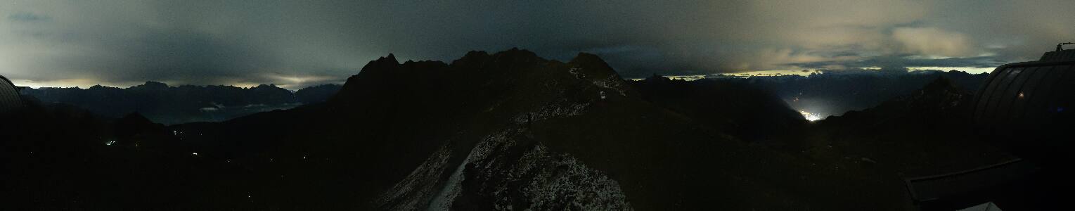Silvretta Montafon Panorama Bahn am Hochjoch