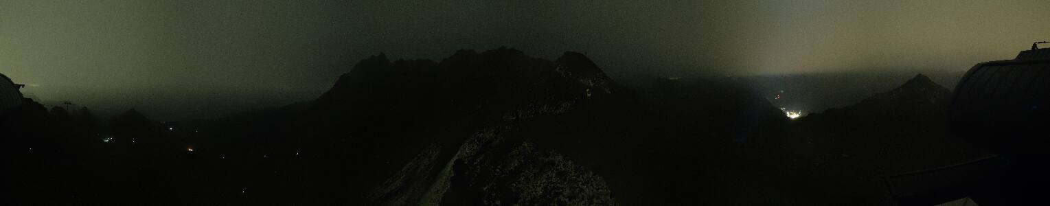 Silvretta Montafon Panorama Bahn am Hochjoch