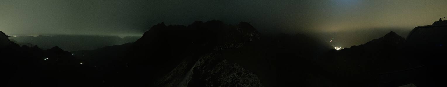 Silvretta Montafon Panorama Bahn am Hochjoch