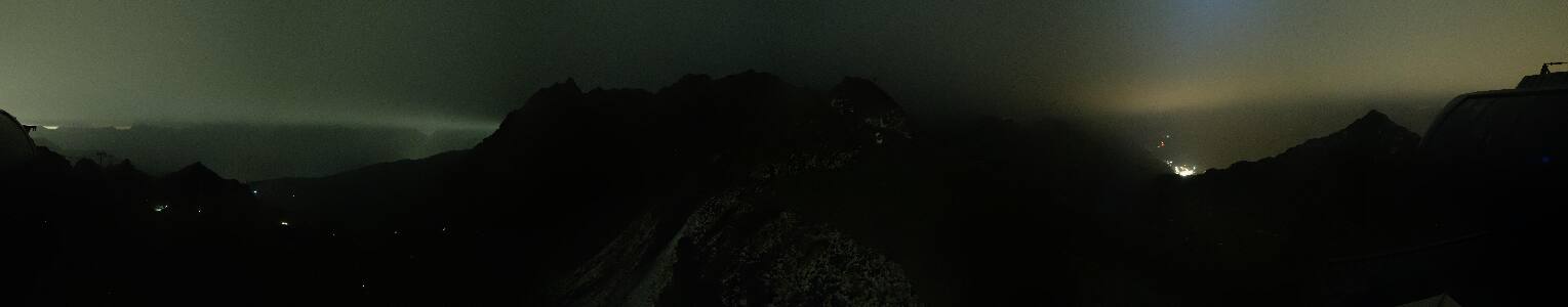 Silvretta Montafon Panorama Bahn am Hochjoch
