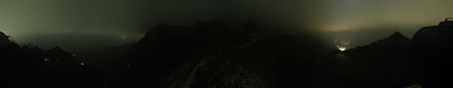Silvretta Montafon Panorama Bahn am Hochjoch
