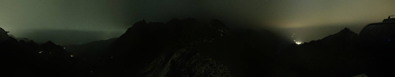 Silvretta Montafon Panorama Bahn am Hochjoch