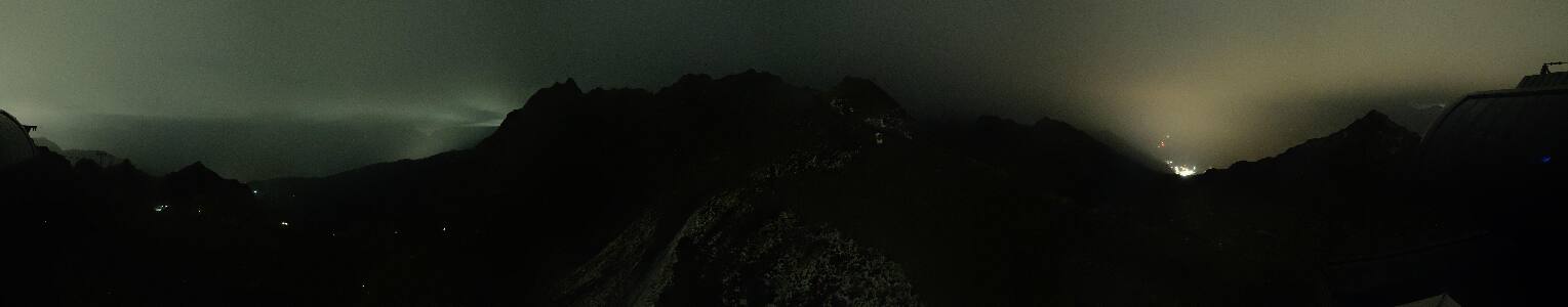 Silvretta Montafon Panorama Bahn am Hochjoch