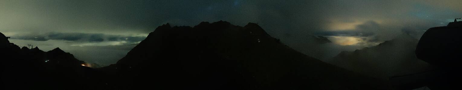Silvretta Montafon Panorama Bahn am Hochjoch