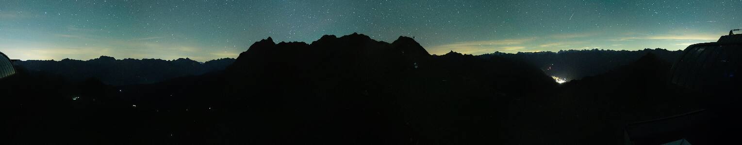 Silvretta Montafon Panorama Bahn am Hochjoch