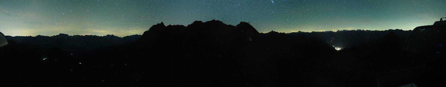 Silvretta Montafon Panorama Bahn am Hochjoch