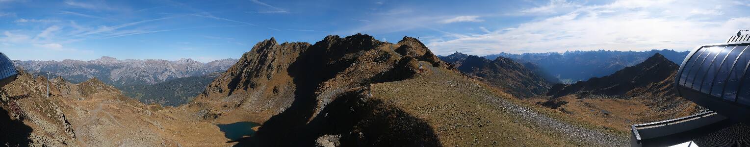 Silvretta Montafon | Panorama Bahn am Hochjoch