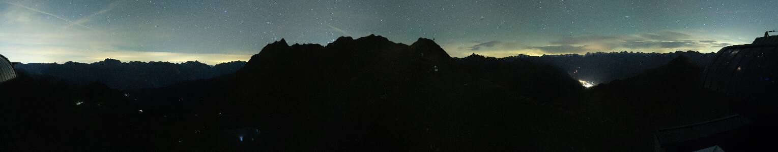 Silvretta Montafon Panorama Bahn am Hochjoch