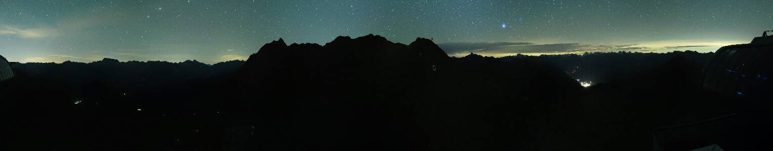 Silvretta Montafon Panorama Bahn am Hochjoch