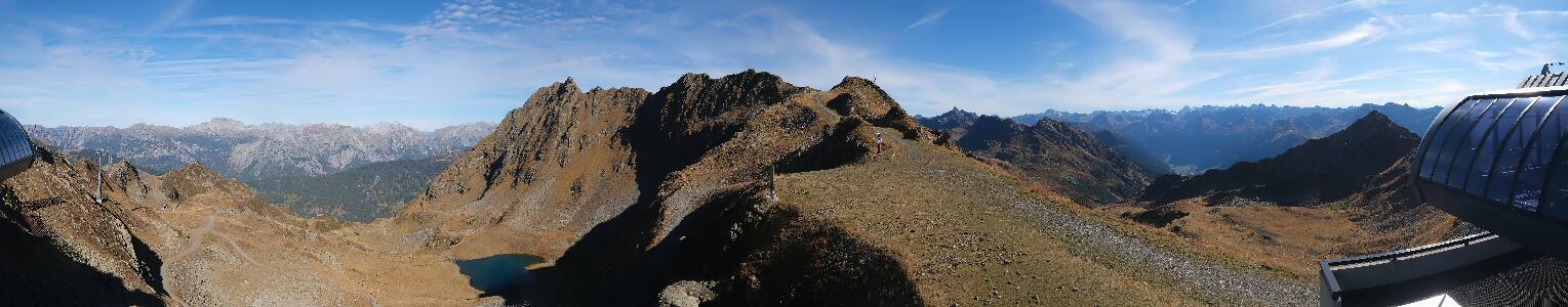 Silvretta Montafon | Panorama Bahn am Hochjoch