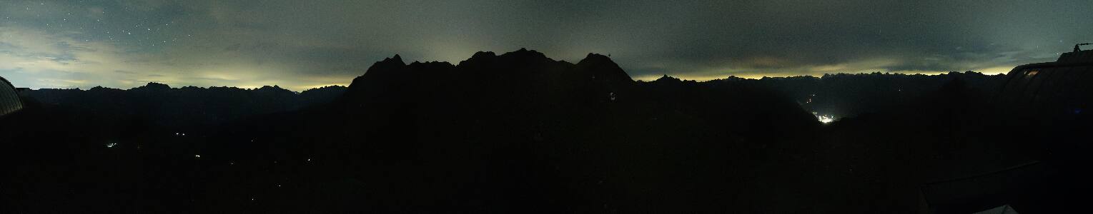 Silvretta Montafon Panorama Bahn am Hochjoch