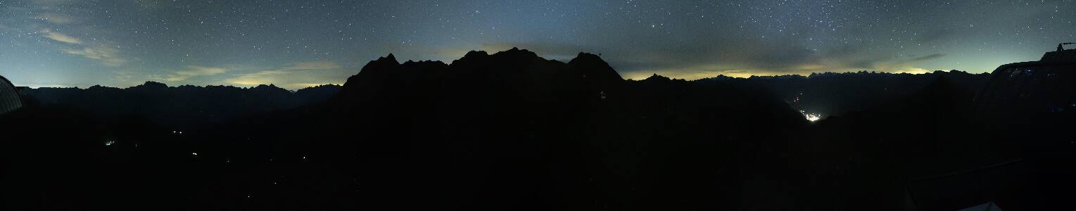 Silvretta Montafon Panorama Bahn am Hochjoch