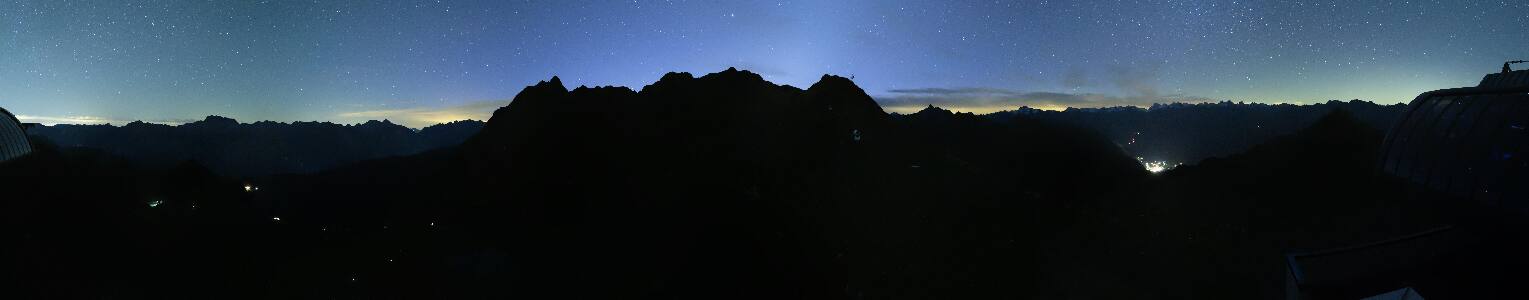 Silvretta Montafon Panorama Bahn am Hochjoch