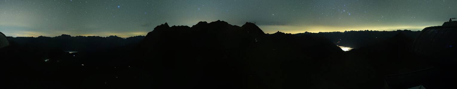 Silvretta Montafon Panorama Bahn am Hochjoch