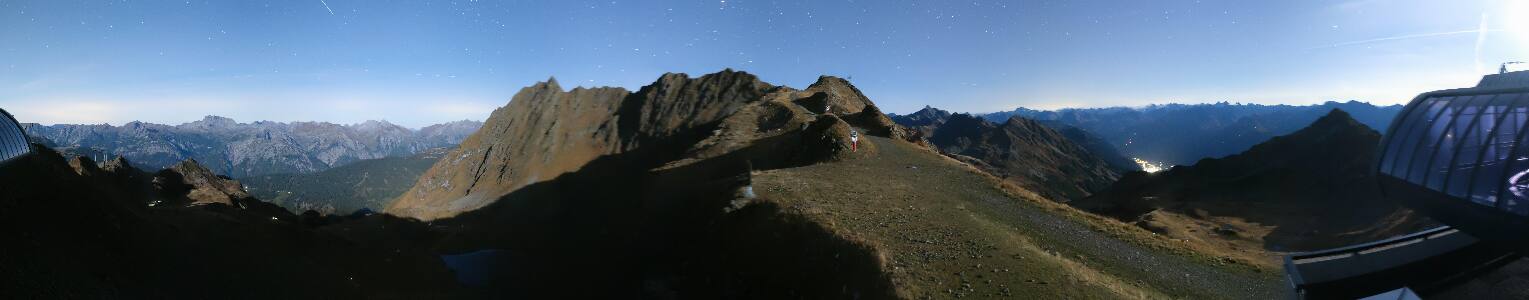 Silvretta Montafon Panorama Bahn am Hochjoch