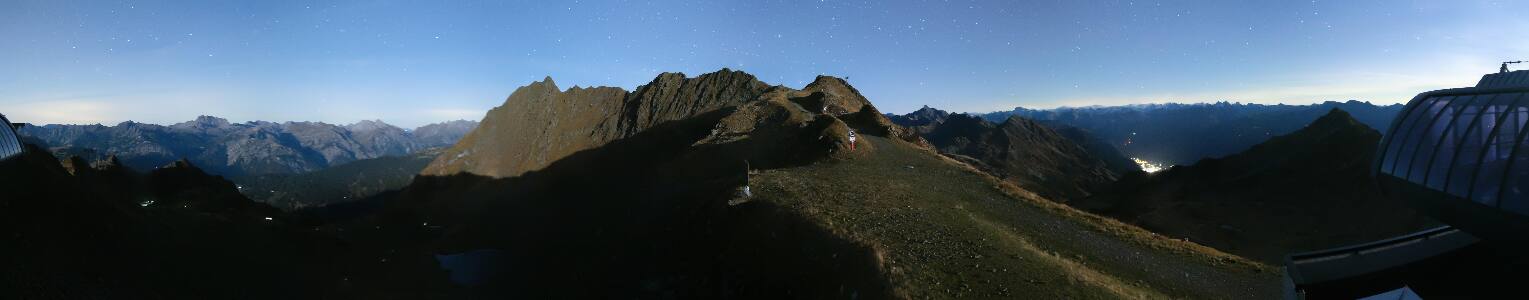 Silvretta Montafon Panorama Bahn am Hochjoch