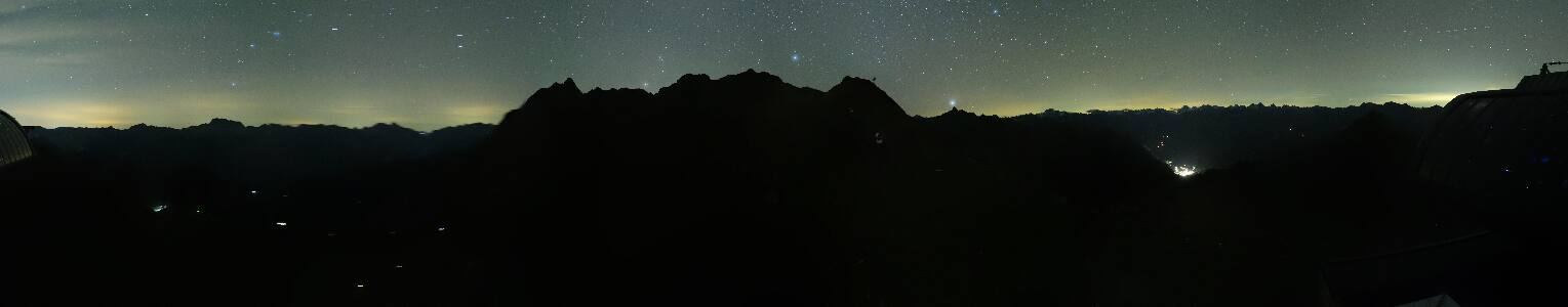 Silvretta Montafon Panorama Bahn am Hochjoch