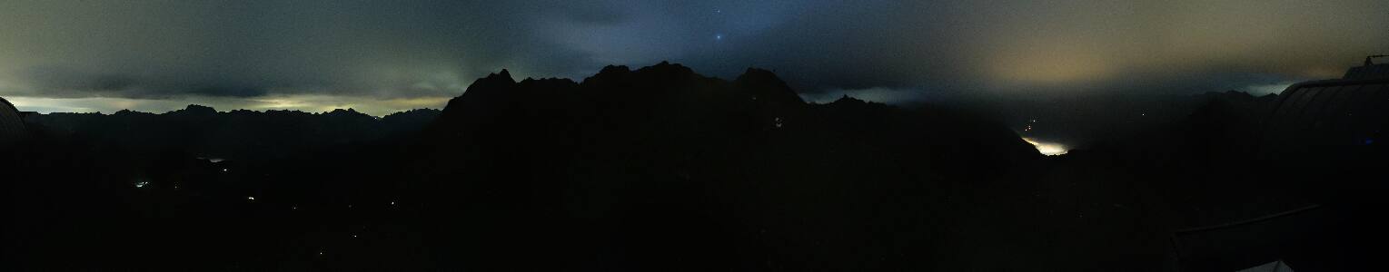 Silvretta Montafon Panorama Bahn am Hochjoch