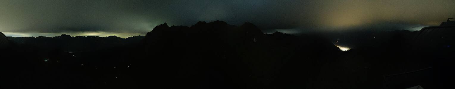 Silvretta Montafon Panorama Bahn am Hochjoch