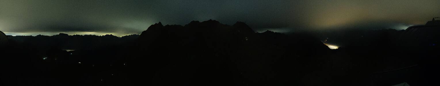 Silvretta Montafon Panorama Bahn am Hochjoch