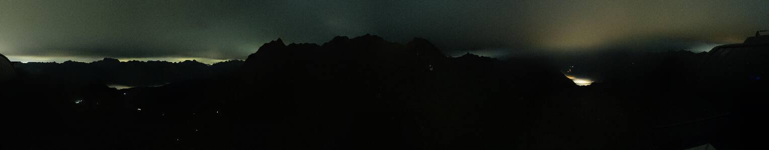 Silvretta Montafon Panorama Bahn am Hochjoch