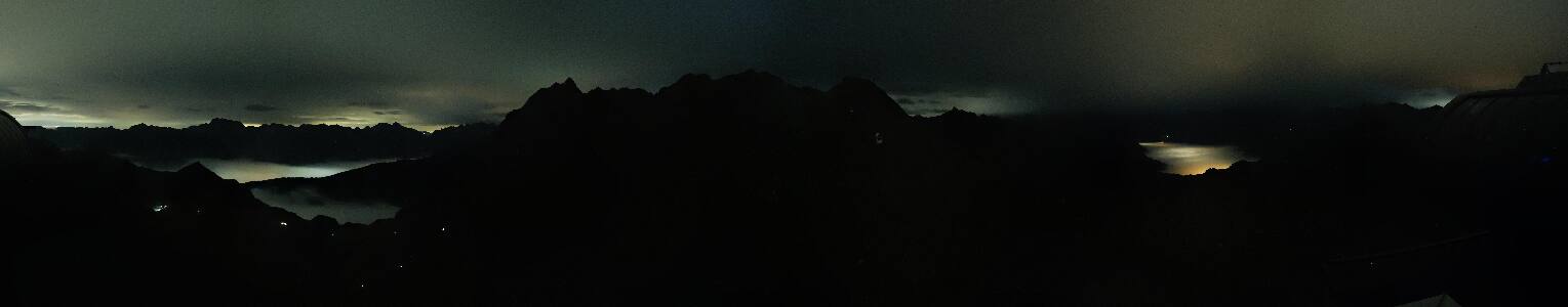 Silvretta Montafon Panorama Bahn am Hochjoch