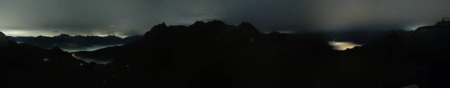Silvretta Montafon Panorama Bahn am Hochjoch
