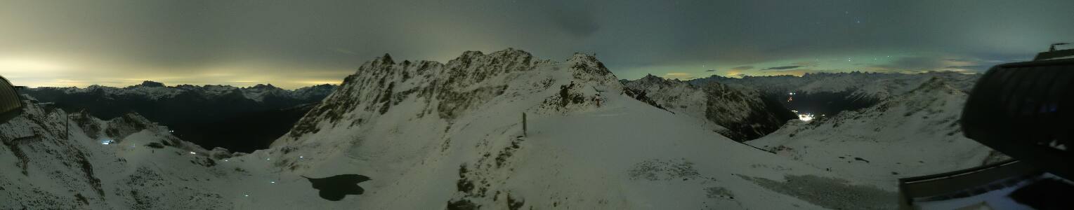 Silvretta Montafon Panorama Bahn am Hochjoch