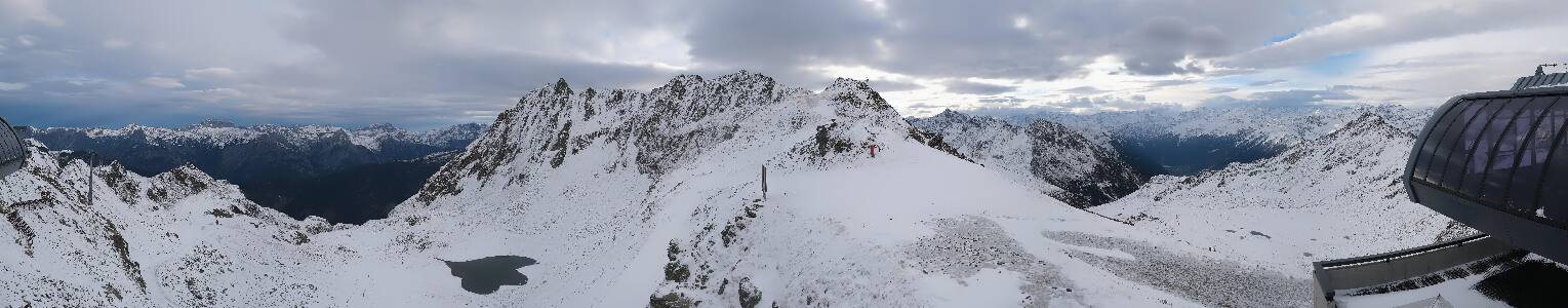 Silvretta Montafon Panorama Bahn am Hochjoch