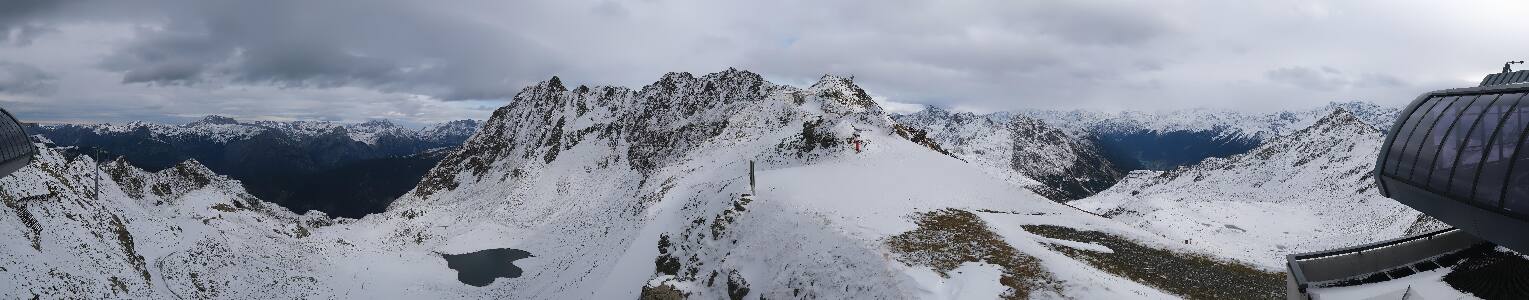 Silvretta Montafon Panorama Bahn am Hochjoch