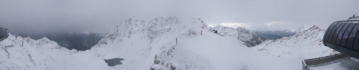 Silvretta Montafon Panorama Bahn am Hochjoch