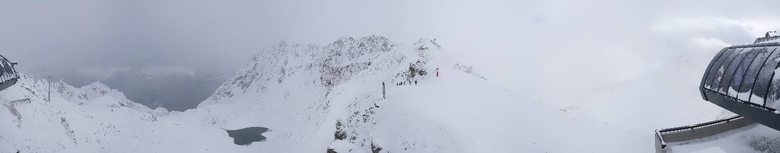 Silvretta Montafon Panorama Bahn am Hochjoch
