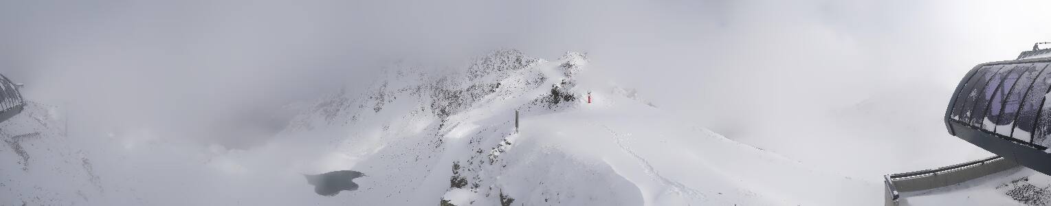 Silvretta Montafon Panorama Bahn am Hochjoch
