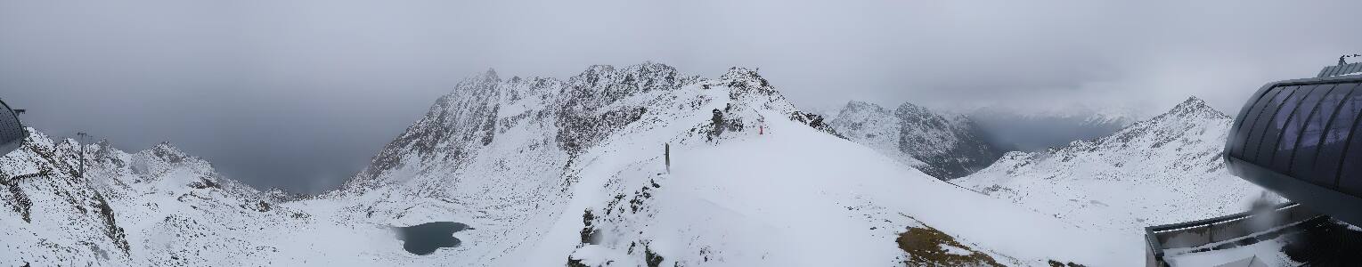 Silvretta Montafon Panorama Bahn am Hochjoch