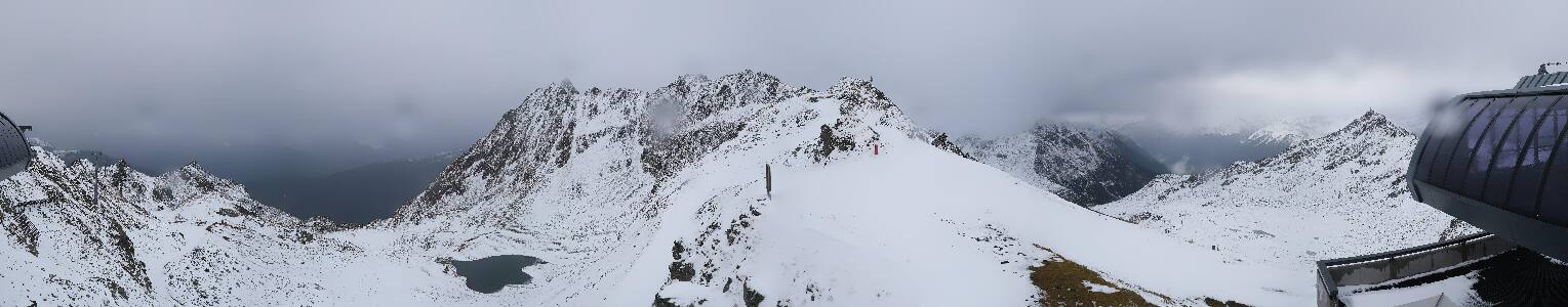 Silvretta Montafon Panorama Bahn am Hochjoch